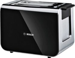 Bosch - Toaster - TAT86104GB - 2 Slice Styline - Black